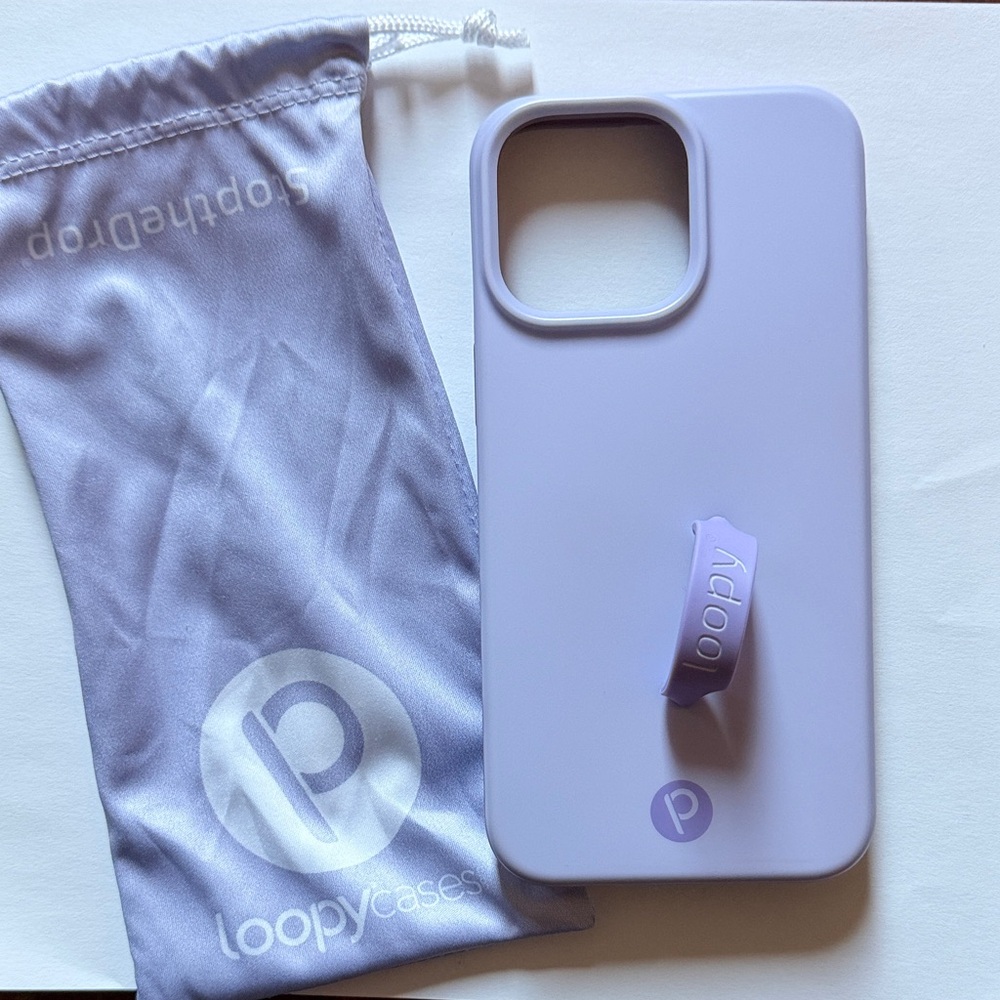 Loopy Case Lavender Phone Cover - Picture 2 of 2